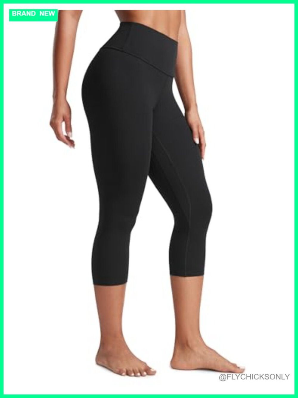 Butterlift High Rise Capri Leggings 21" Squat Proof Yoga Pants